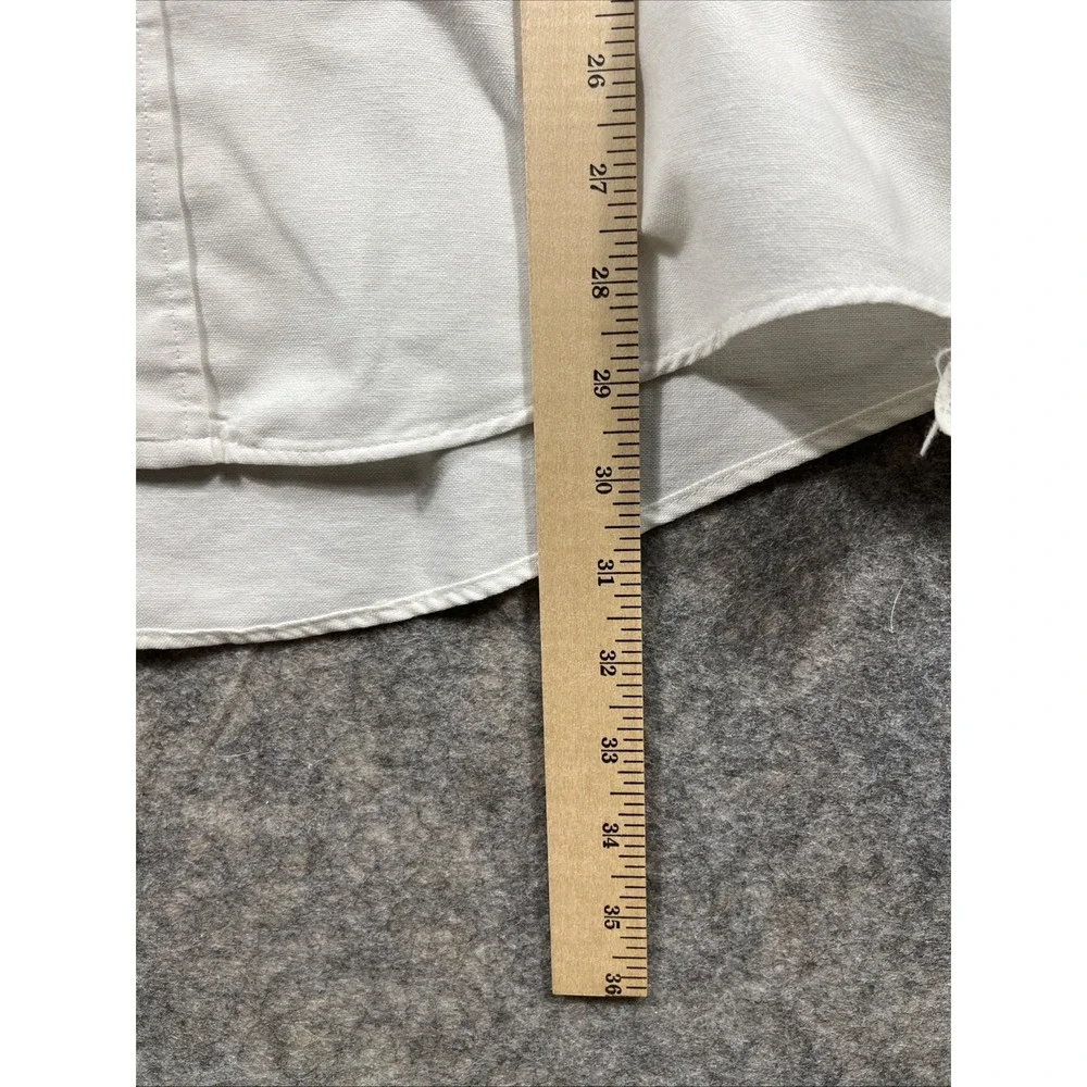 VTG‎  1990's Chevy Indy V8 Crew Shirt Size Large/ 16 1/2 \Arrow Dover \White - Picture 10 of 10